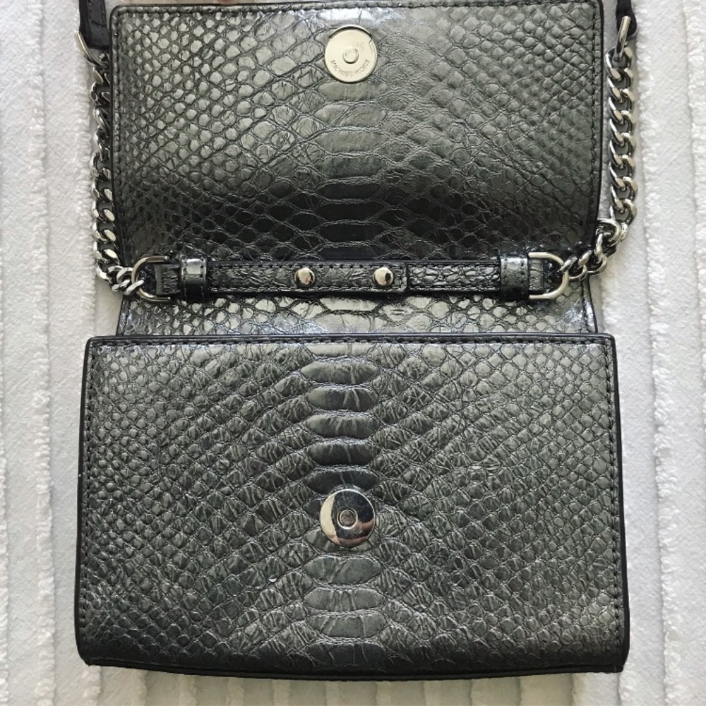 Michael Kors Ruby Embossed Leather Crossbody - image 4